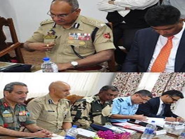 Security review meeting held at Khanabal